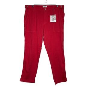 NWT Pistola erin high rise utility crop pants womens 33 classic preppy